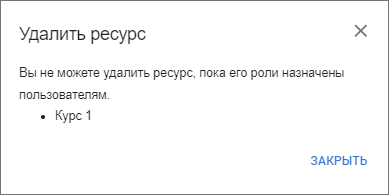 Сообщение о предоставлении дополнительного доступа к вложенному ресурсу